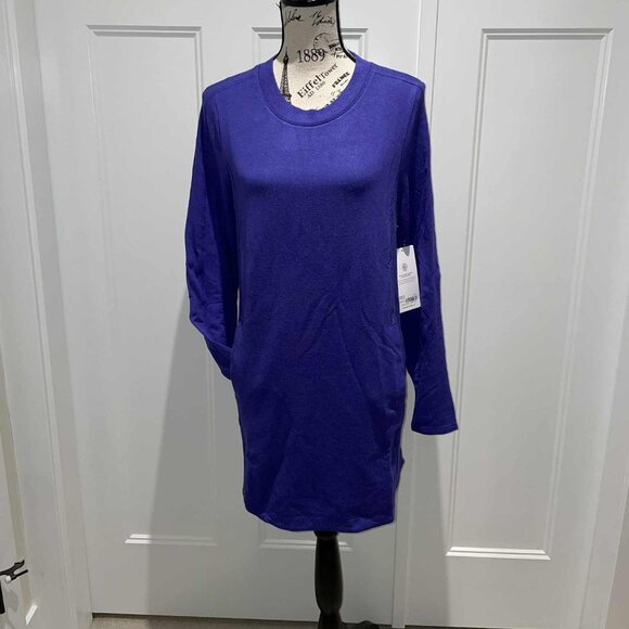 Balance Dress - M Petite | Noble Blue Heather – NEW WITH TAGS - Picture 1 of 6